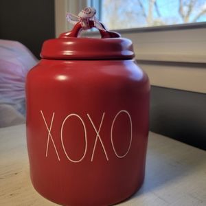 ⭐️Rae Dunn XOXO Large Canister ⭐️NEW⭐️